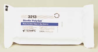 Wiper,PolySat,Polypropylene ,70% Isopropyl Alcohol/30% Deionized WaterTexwipe